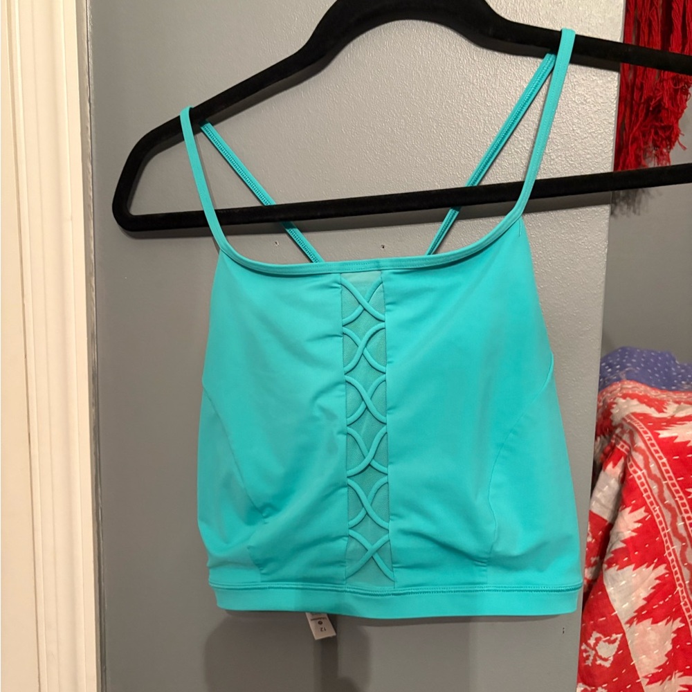 lululemon athletica teal  Bra Top